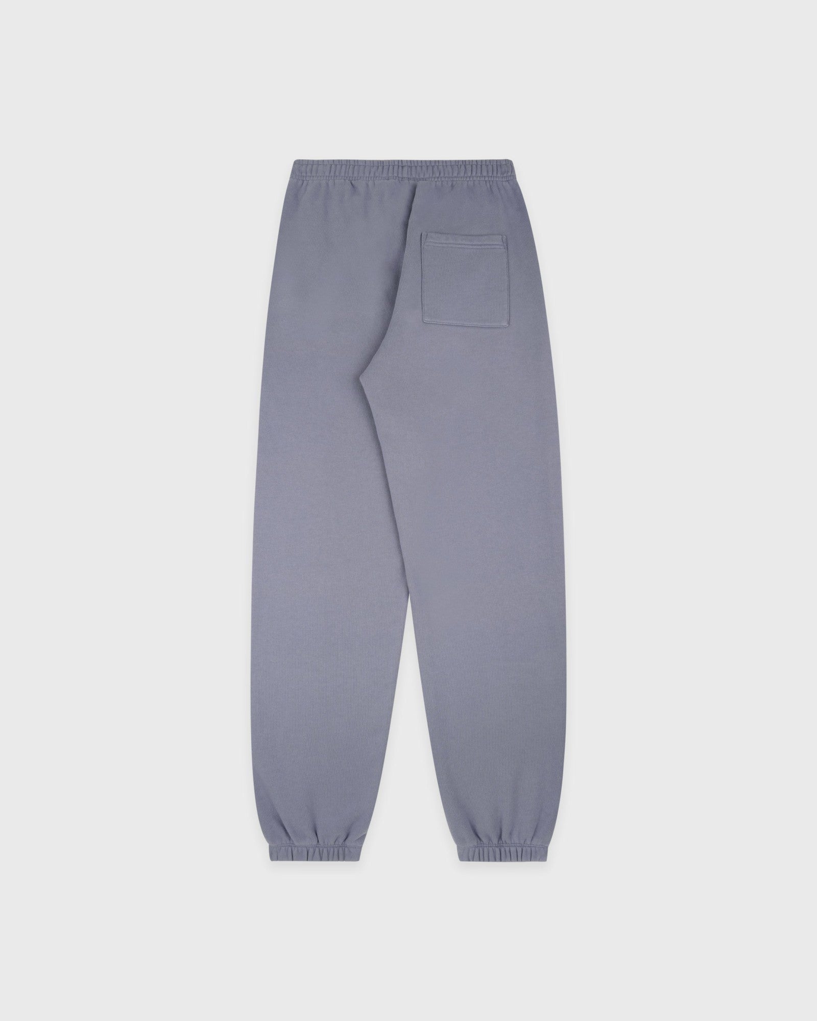 Serif Logo Embroidered Sweatpant - Faded Indigo/White Sporty & Rich Online