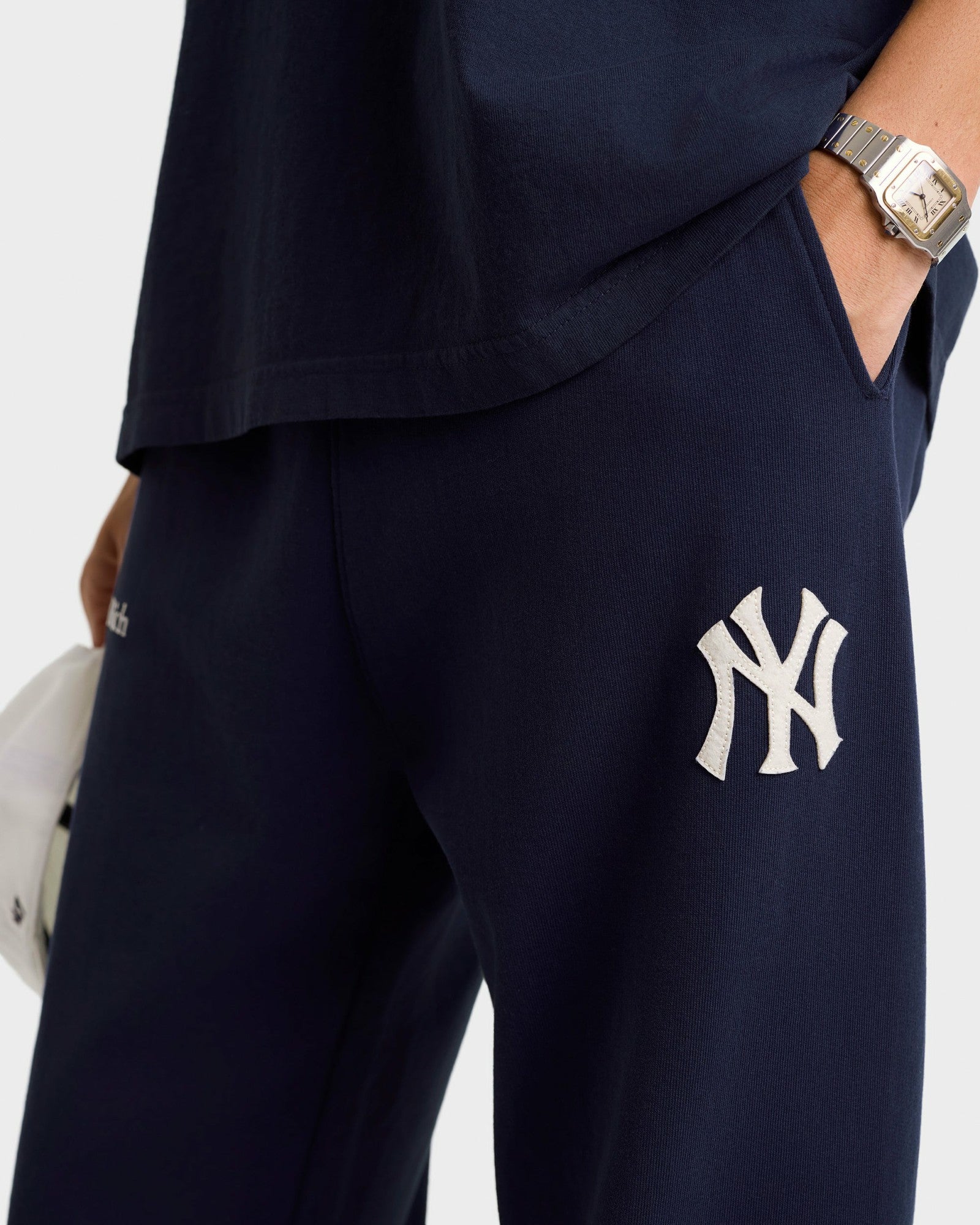 Heritage Yankees Serif Sweatpant - Navy/White Sporty & Rich Online