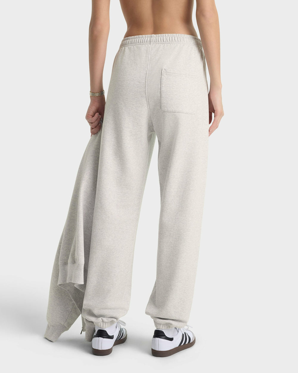 Heritage Yankees Serif Sweatpant - Heather Gray/Navy Sporty & Rich Discount