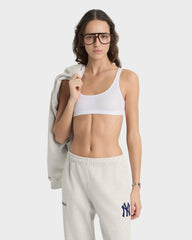 Heritage Yankees Serif Sweatpant - Heather Gray/Navy Sporty & Rich Discount
