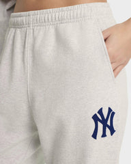 Heritage Yankees Serif Sweatpant - Heather Gray/Navy Sporty & Rich Discount