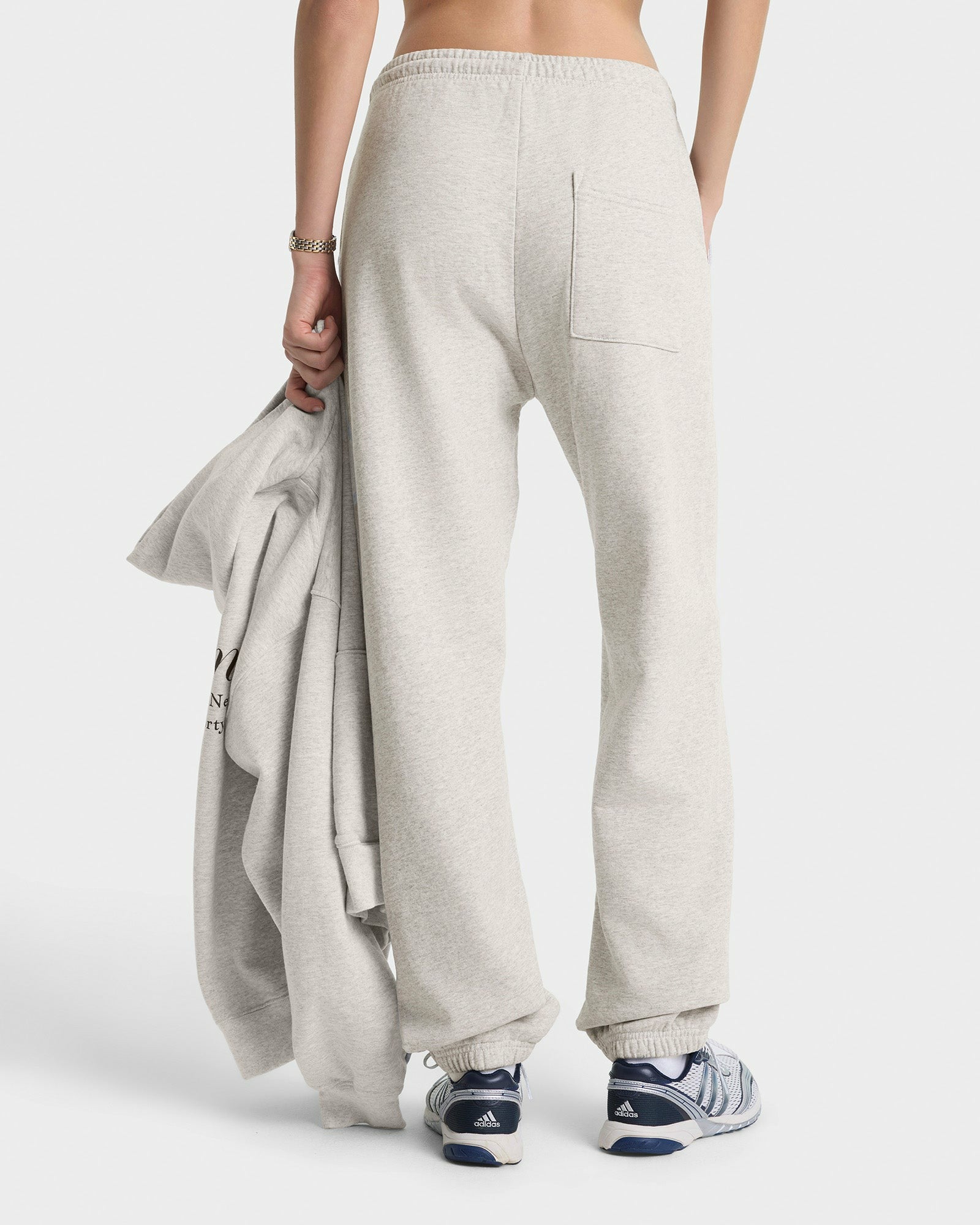 NY Health Club Sweatpant - Heather Gray Sporty & Rich Sale