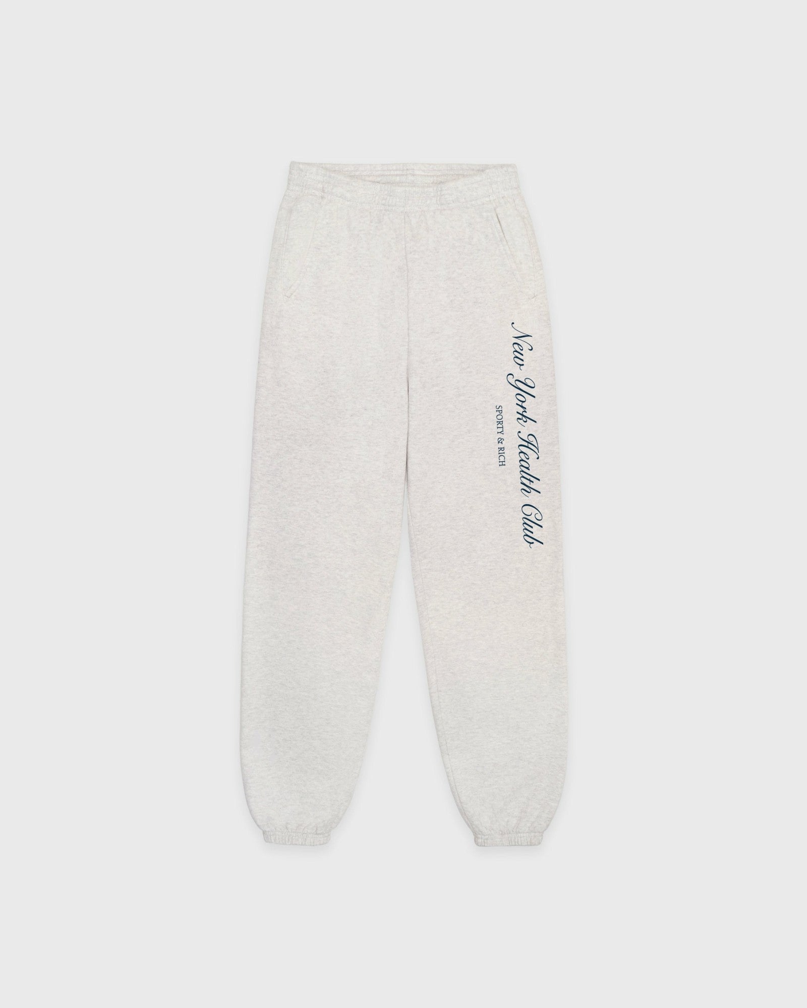 NY Health Club Sweatpant - Heather Gray Sporty & Rich Sale