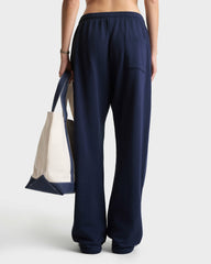 BH Crest Wide Sweatpant - Navy/White Sporty & Rich Online