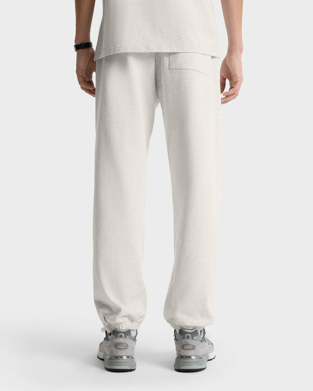 NY Health Club Sweatpant - Heather Gray/Navy Sporty & Rich Outlet
