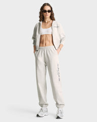 NY Health Club Sweatpant - Heather Gray/Navy Sporty & Rich Outlet
