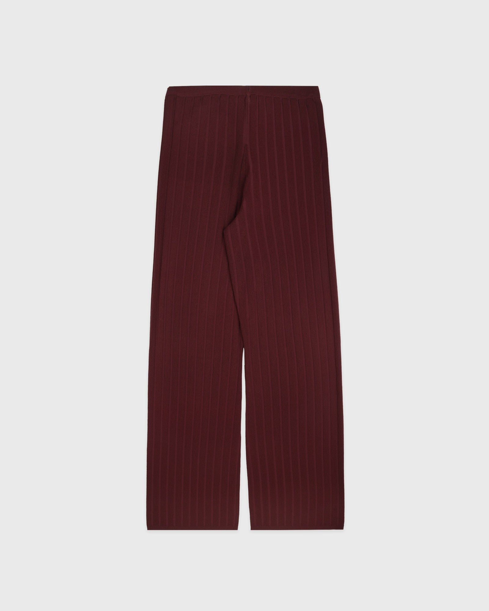 SRC Ribbed Trousers - Bordeaux Sporty & Rich Online
