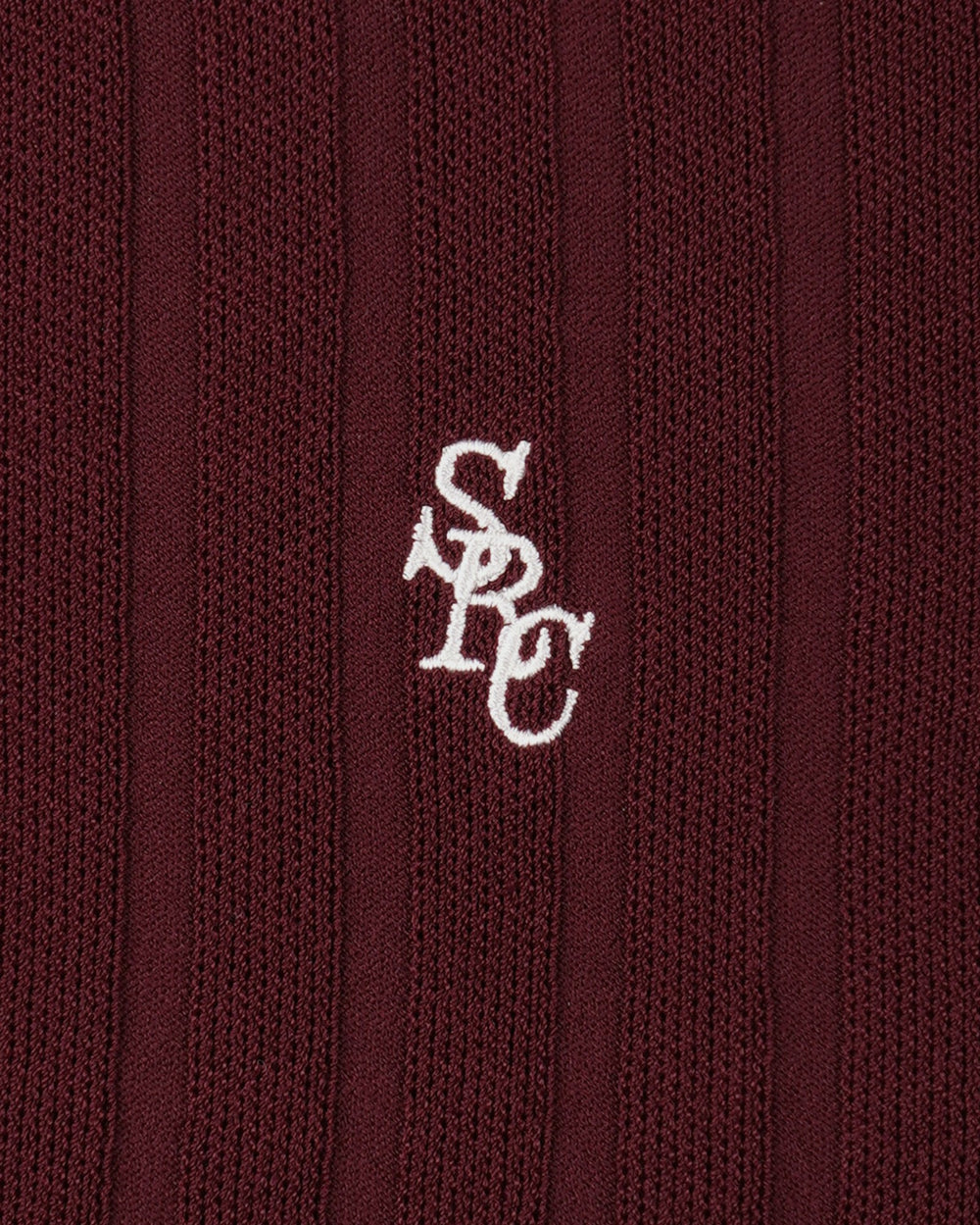 SRC Ribbed Trousers - Bordeaux Sporty & Rich Online
