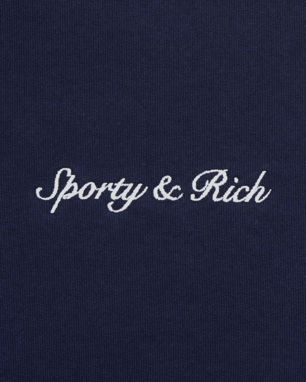 Syracuse Embroidered Sweatpant - Navy/White Sporty & Rich Discount