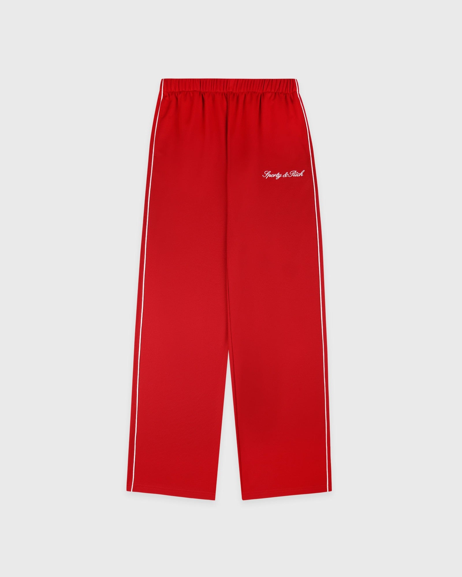 Signature Logo Retro Track Pant - Ruby Sporty & Rich US