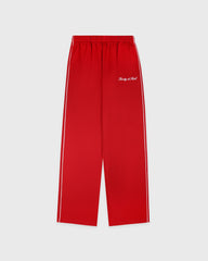 Signature Logo Retro Track Pant - Ruby Sporty & Rich US