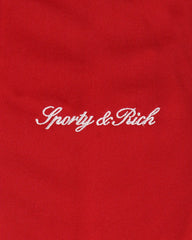 Signature Logo Retro Track Pant - Ruby Sporty & Rich US
