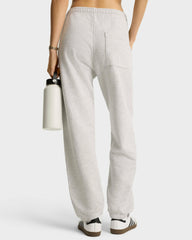 Syracuse Embroidered Sweatpant - Heather Gray/Navy Sporty & Rich Discount