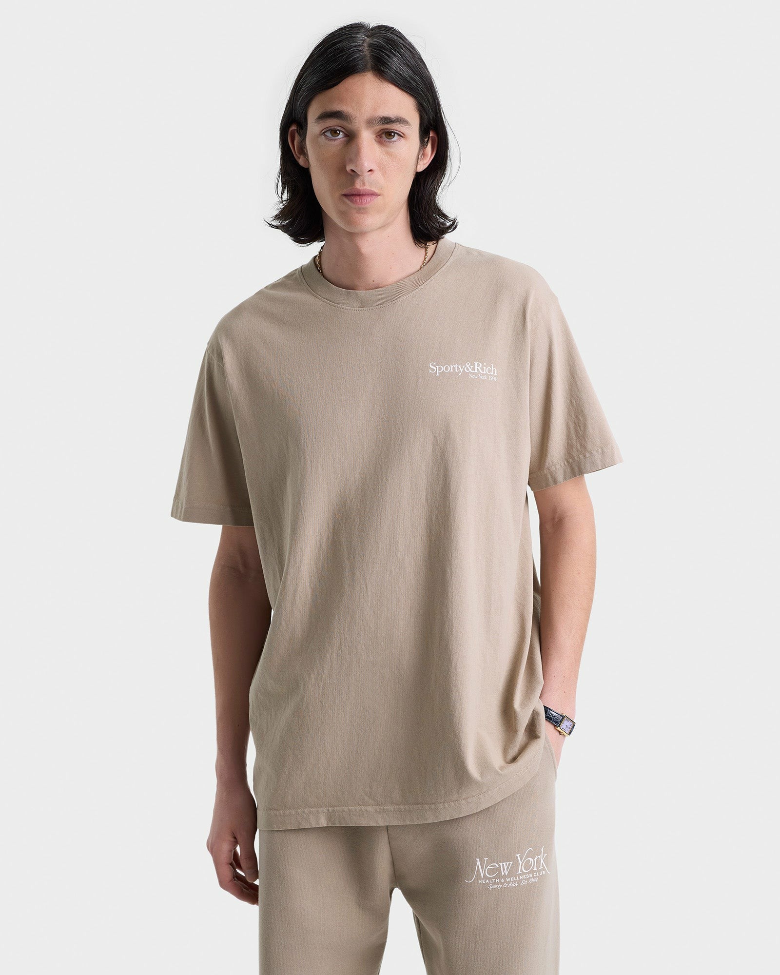 NY 94 Sweatpant - Elephant/White Sporty & Rich Outlet