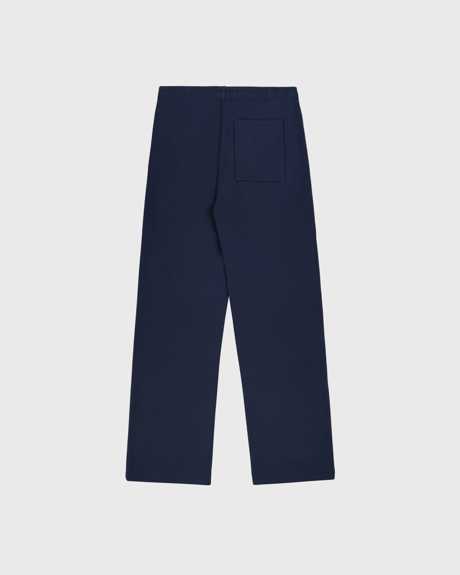 Serif Logo Wide Sweatpant - Navy/White Sporty & Rich Online
