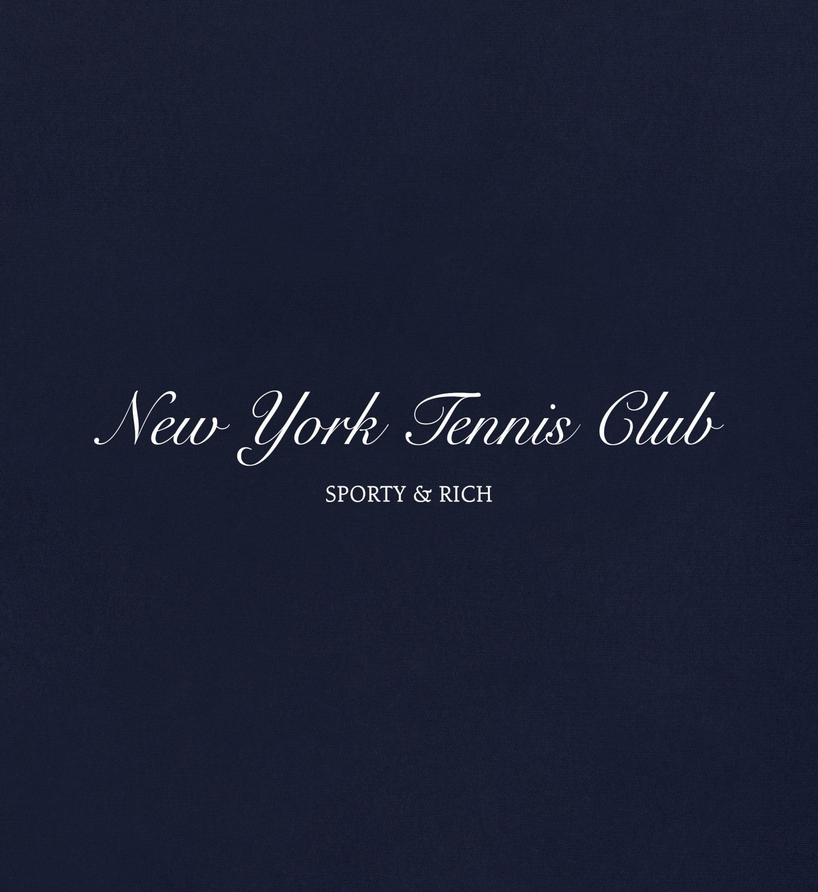 NY Tennis Club Sweatpant - Navy/White Sporty & Rich US