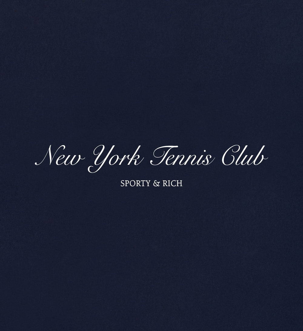 NY Tennis Club Sweatpant - Navy/White Sporty & Rich US