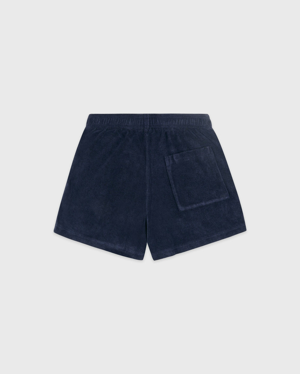 Signature Logo Terry Short - Light Navy/White Sporty & Rich Online