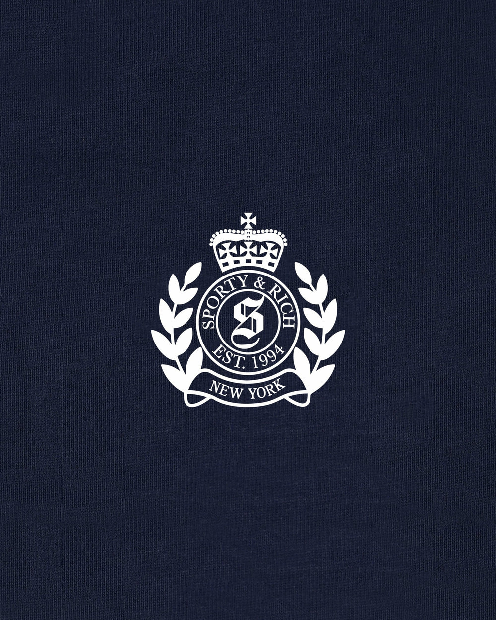 NY Crest Lounge Short - Light Navy/White Sporty & Rich Discount