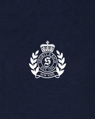 NY Crest Lounge Short - Light Navy/White Sporty & Rich Discount