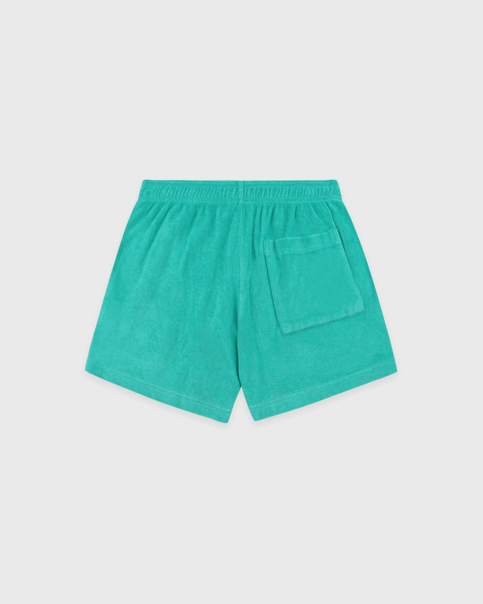 Signature Logo Terry Short - Amalfi Green/White Sporty & Rich Sale
