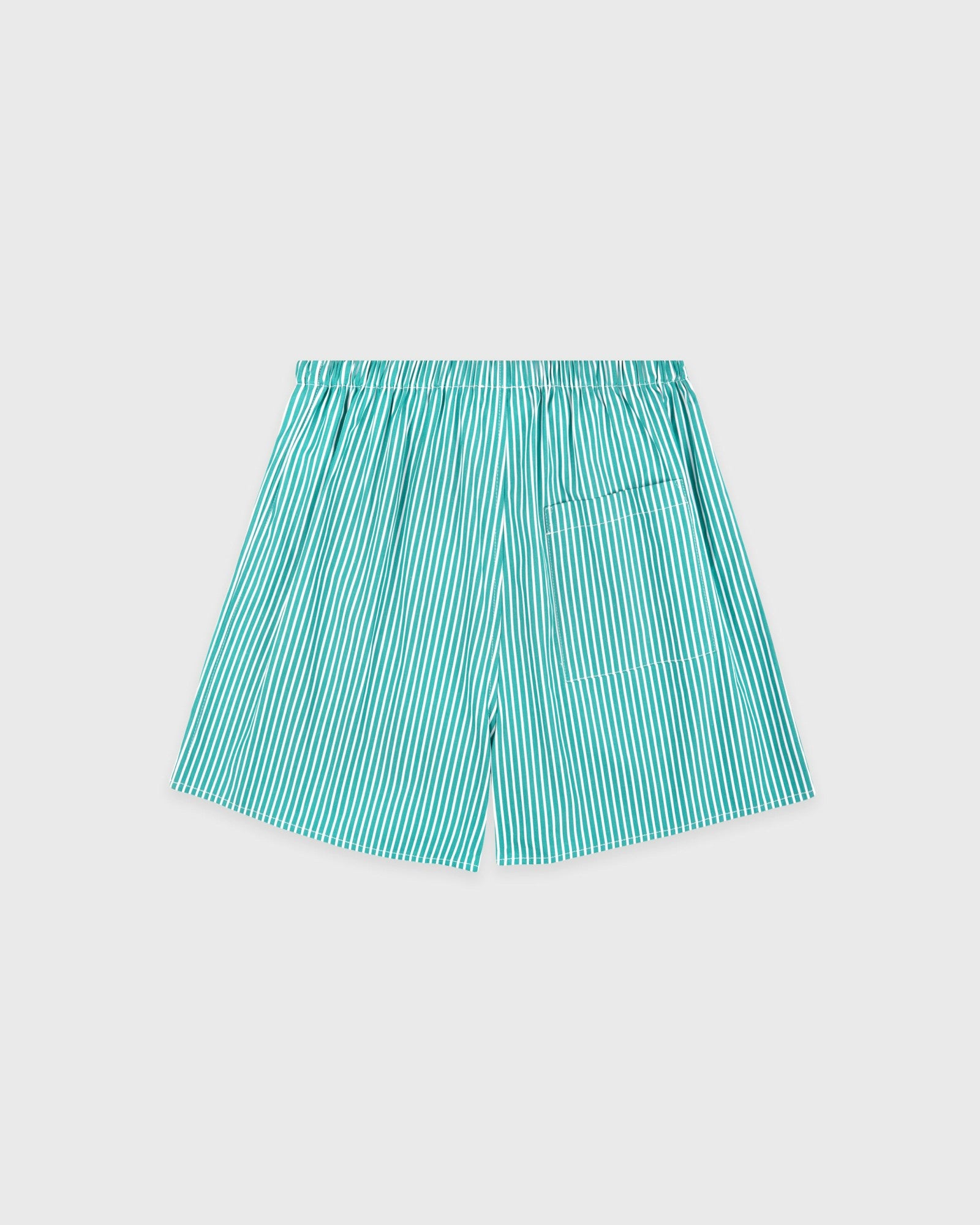 NY Crest Mini Boxer - Amalfi Green Striped Sporty & Rich Online