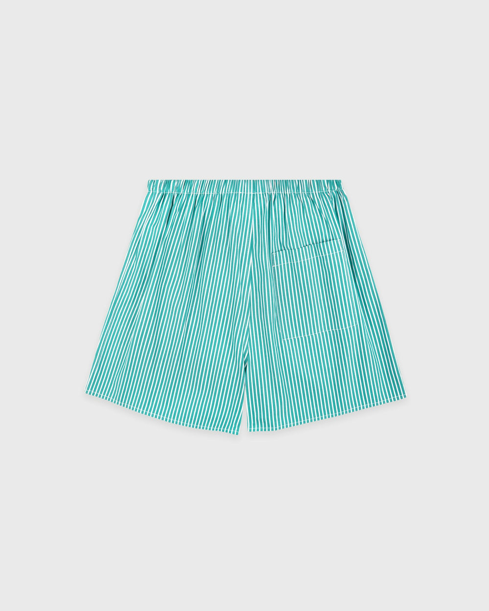 NY Crest Mini Boxer - Amalfi Green Striped Sporty & Rich Online