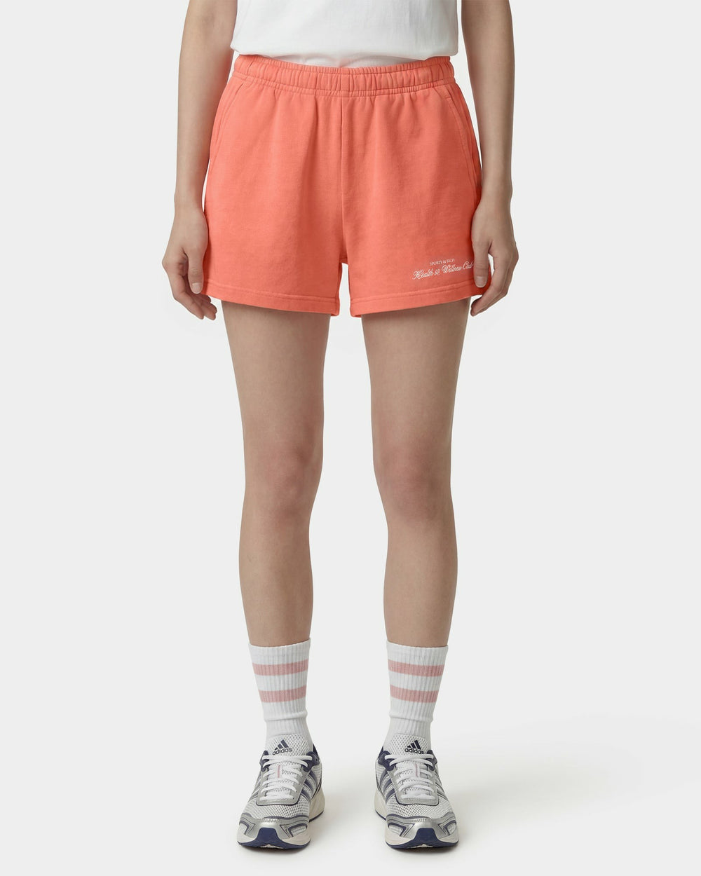 H&W Club Disco Short - Flamingo/White Sporty & Rich US