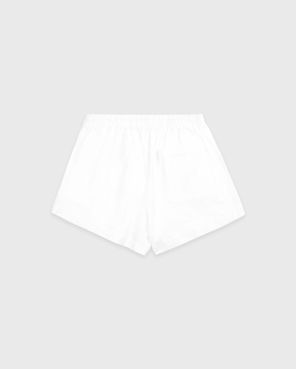 NY Crest Embroidered Disco Short - White/Light Navy Sporty & Rich Online