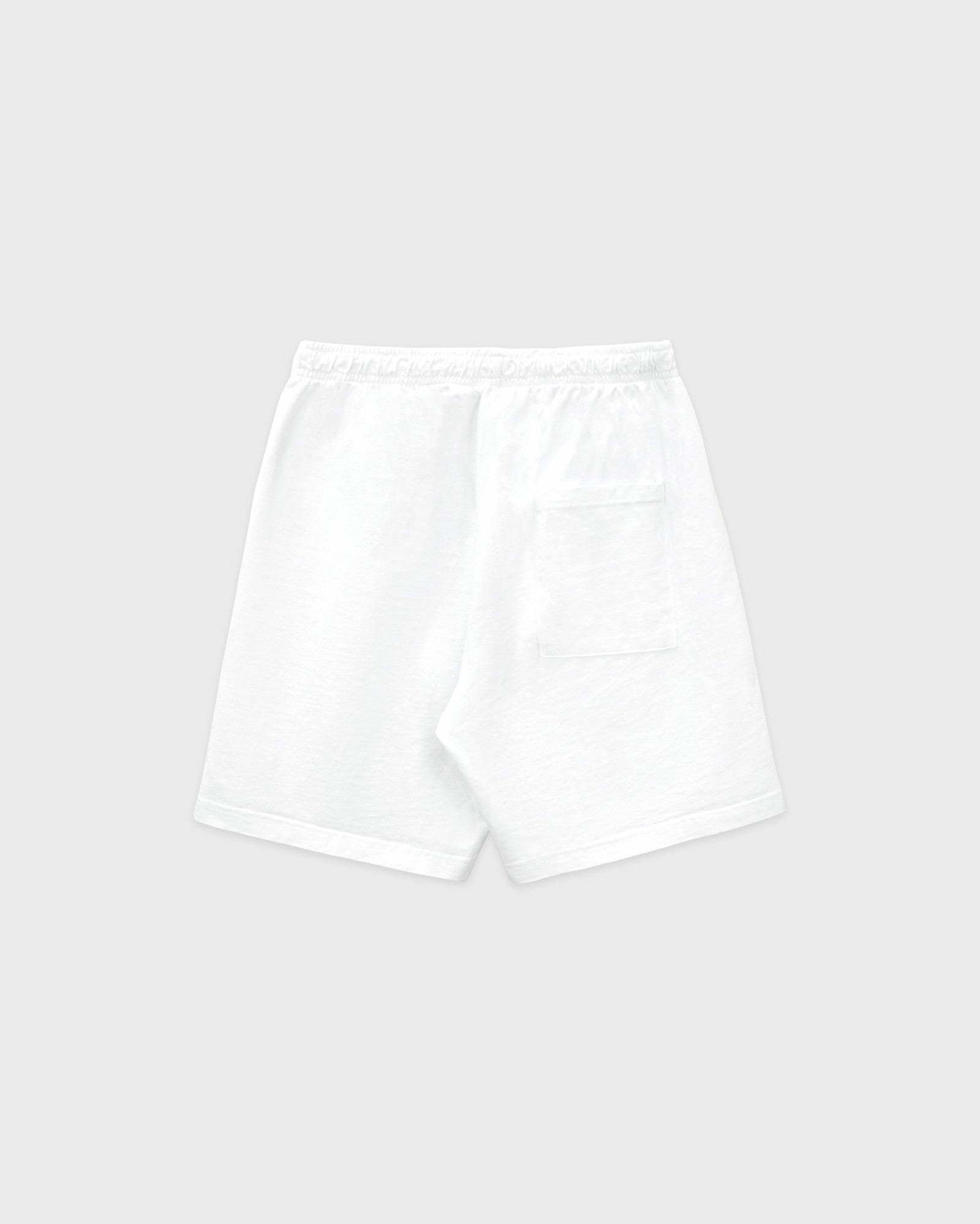 NY Crest Embroidered Gym Short - White/Light Navy Sporty & Rich Discount