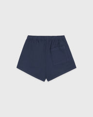 NY Crest Embroidered Disco Short - Light Navy/White Sporty & Rich Outlet