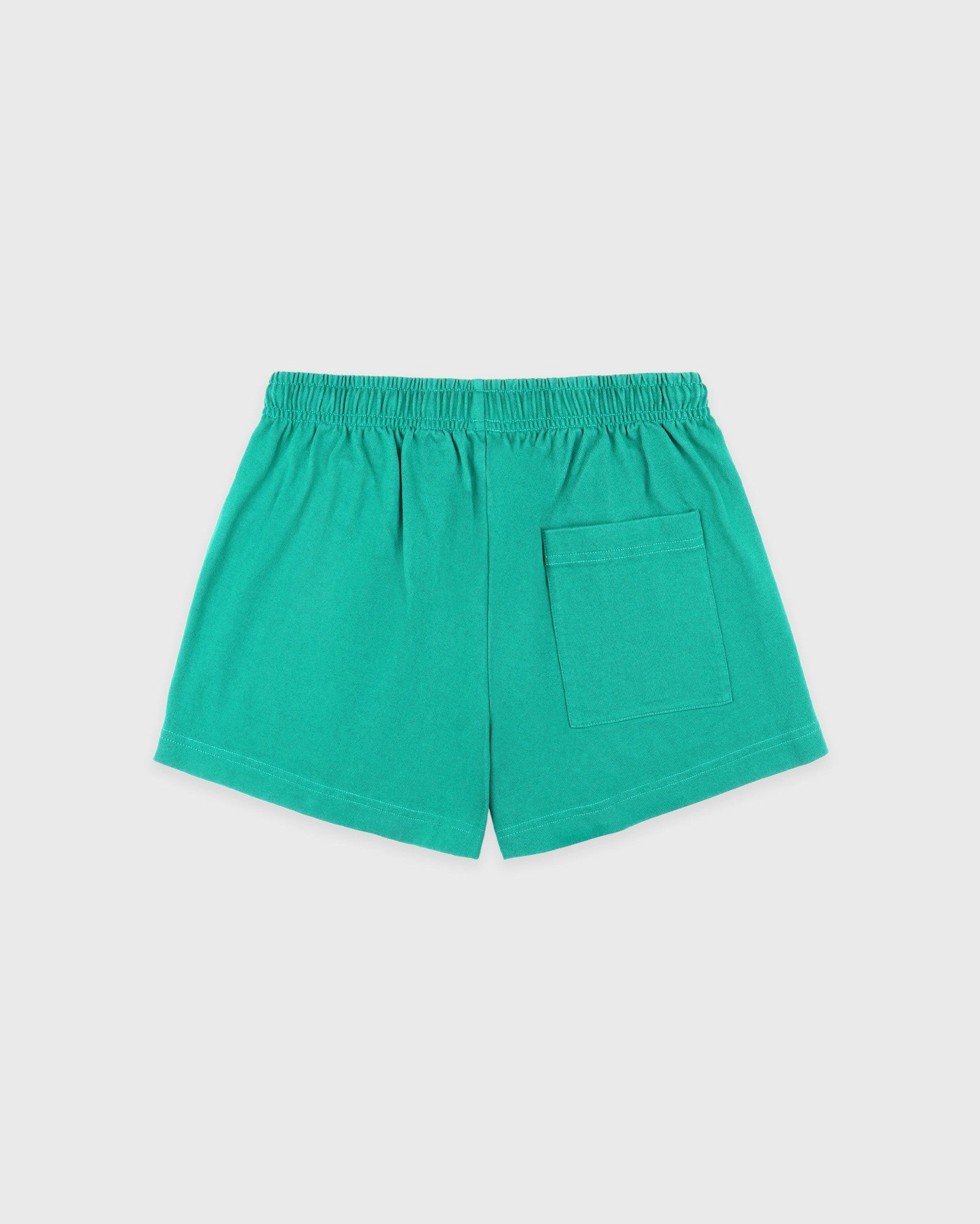Title Embroidered Disco Short - Amalfi Green/Light Navy Sporty & Rich US
