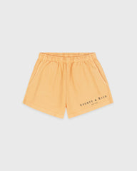 Title Embroidered Disco Short - Limone/Light Navy Sporty & Rich Sale