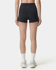 Serif Logo Mini Biker Short - Carbon Sporty & Rich Online