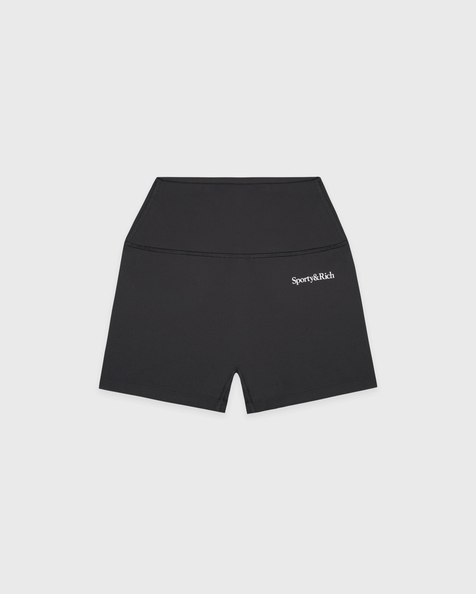 Serif Logo Mini Biker Short - Carbon Sporty & Rich Online