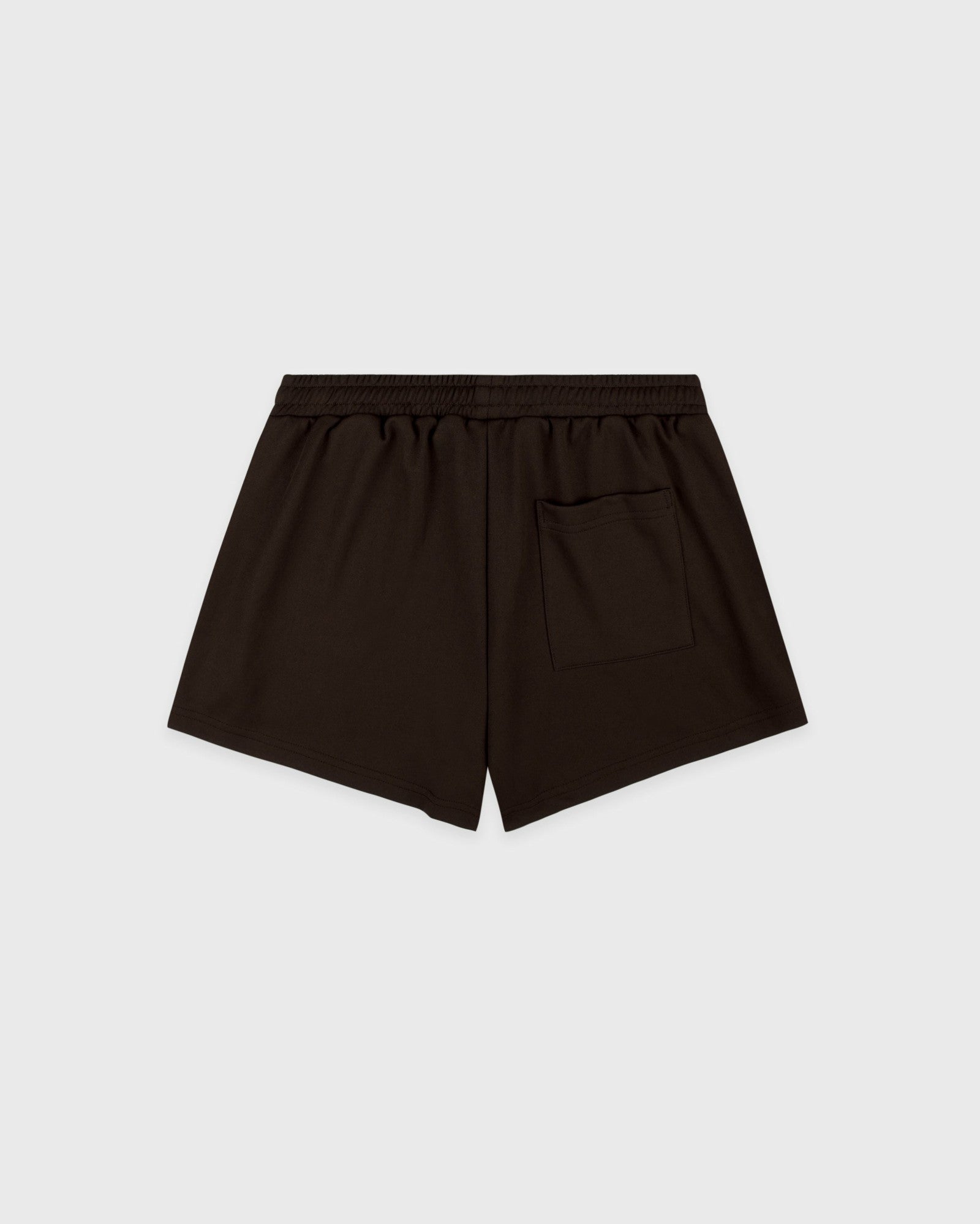 Serif Logo Retro Track Short - Cioco/White Sporty & Rich For Sale
