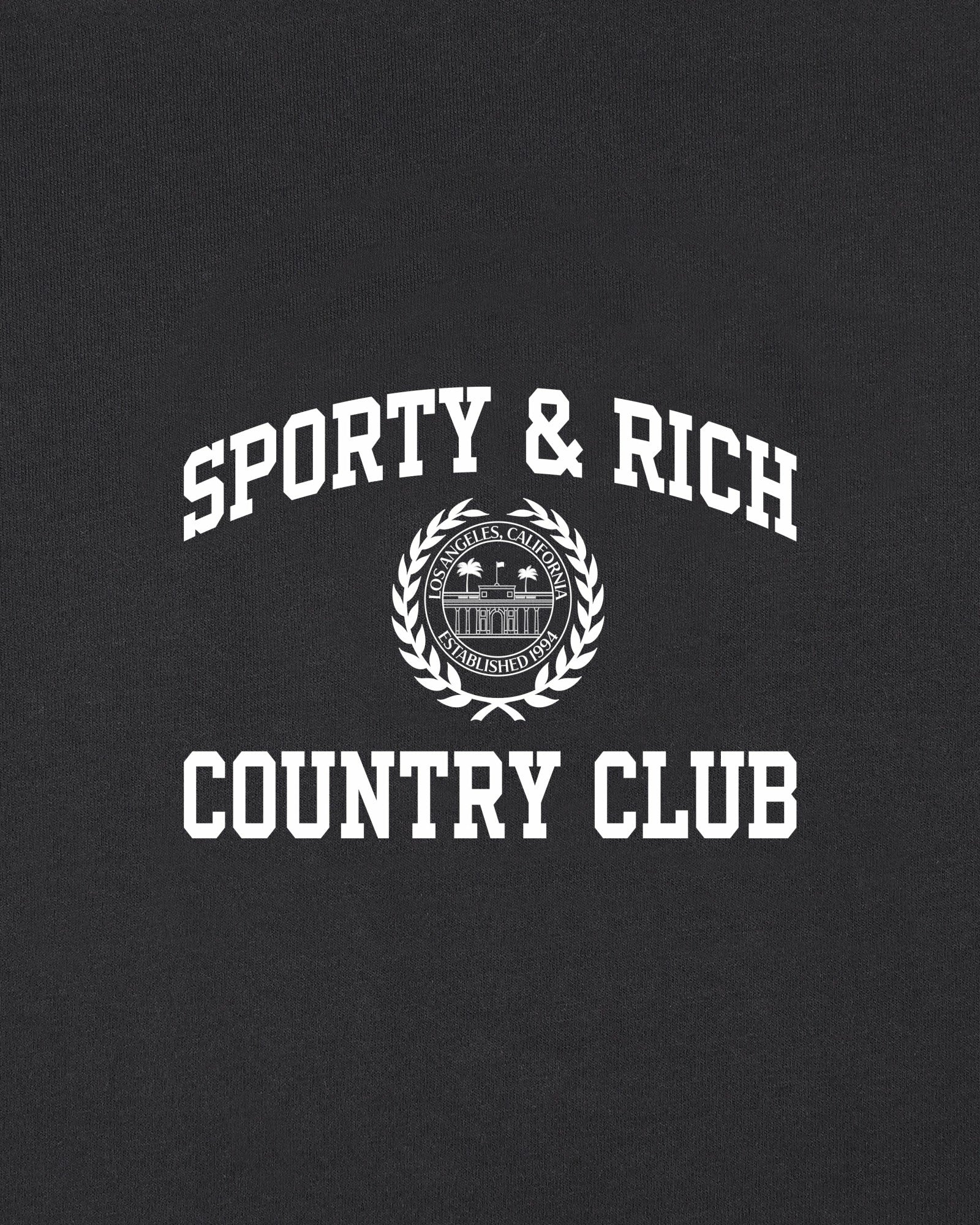 Varsity Crest Gym Short - Carbon Sporty & Rich Outlet