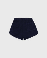 Signature Logo Terry Short - Navy/White Sporty & Rich Online