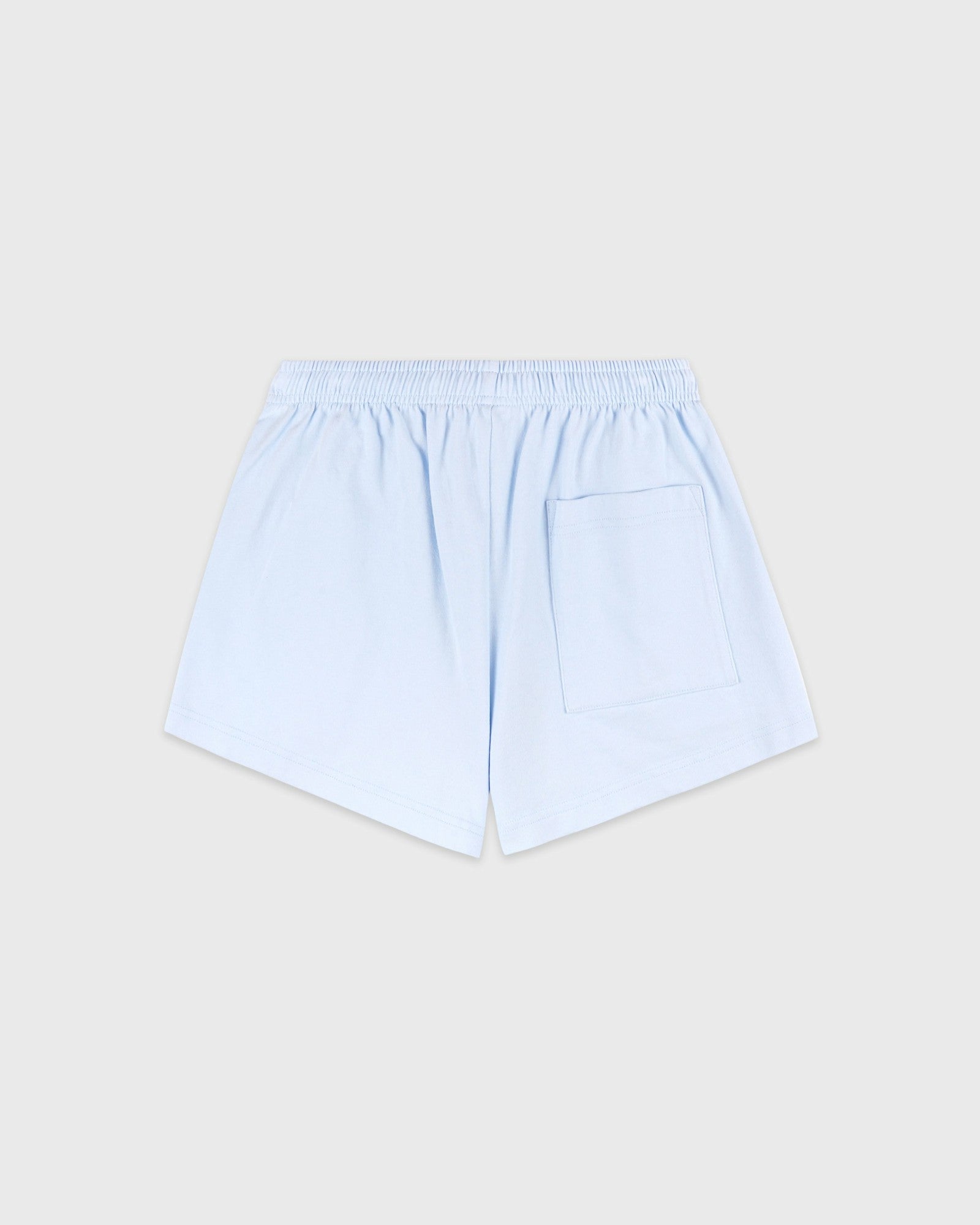 Serif Logo Embroidered Disco Short - Ciel Sporty & Rich For Sale