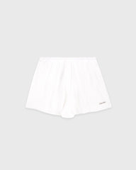 Signature Logo Pointelle Short - White Sporty & Rich Online