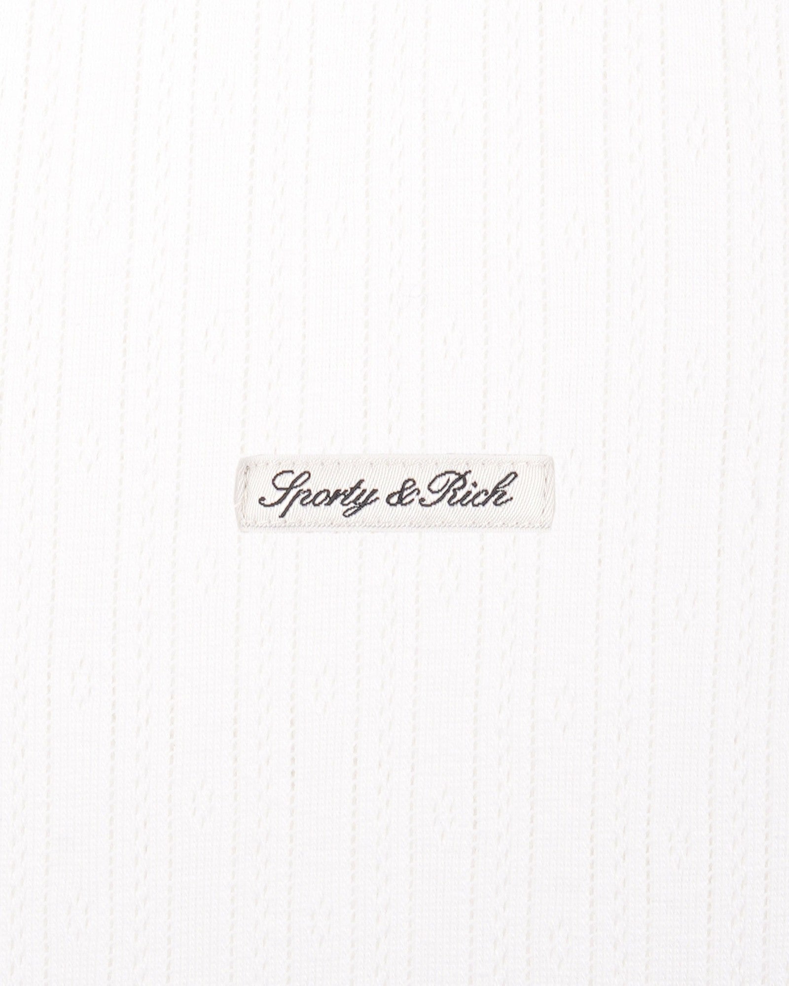 Signature Logo Pointelle Short - White Sporty & Rich Online
