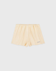 Signature Logo House Short - Almond Striped Sporty & Rich US