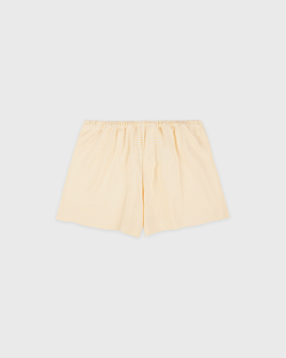 Signature Logo House Short - Almond Striped Sporty & Rich US