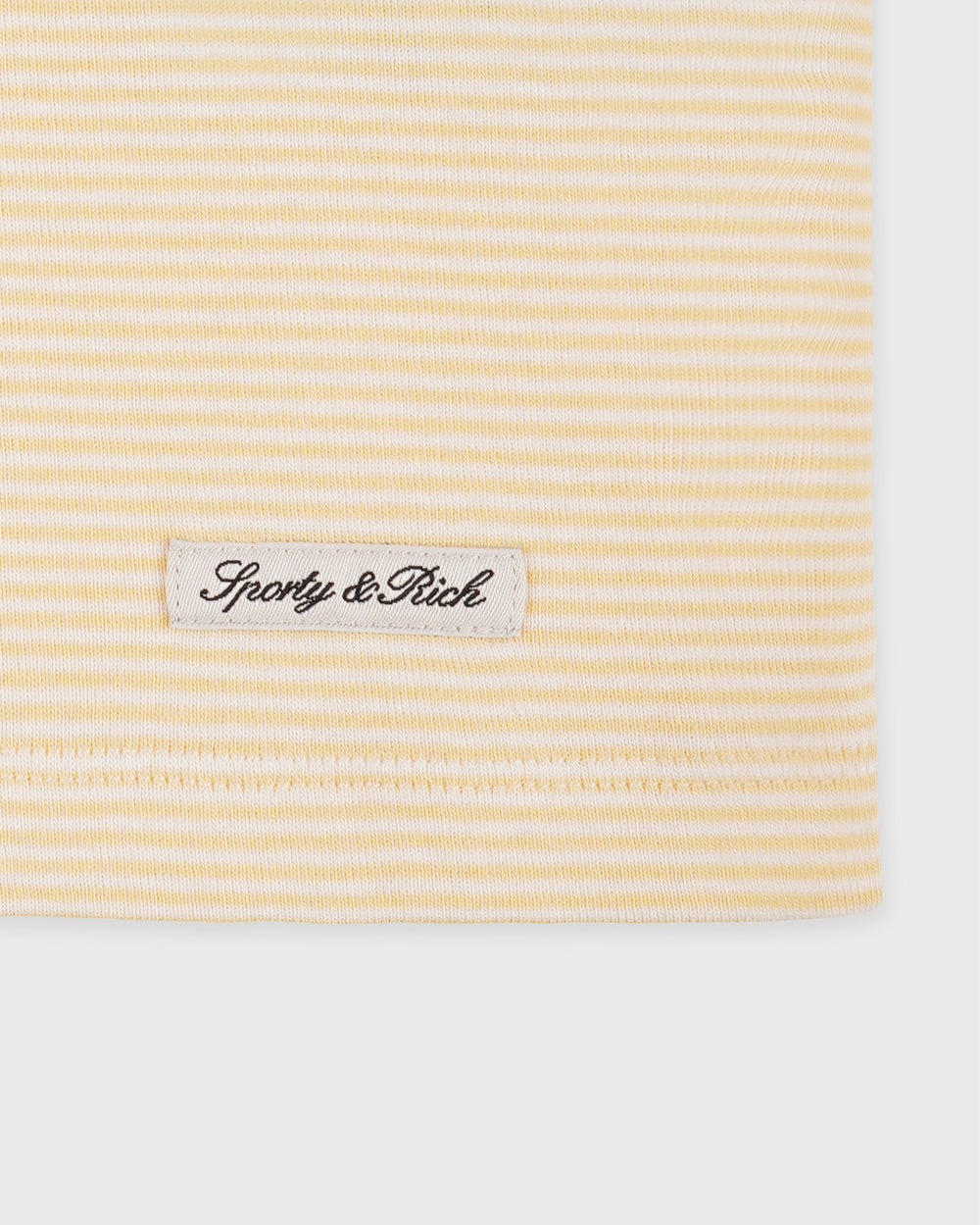 Signature Logo House Short - Almond Striped Sporty & Rich US