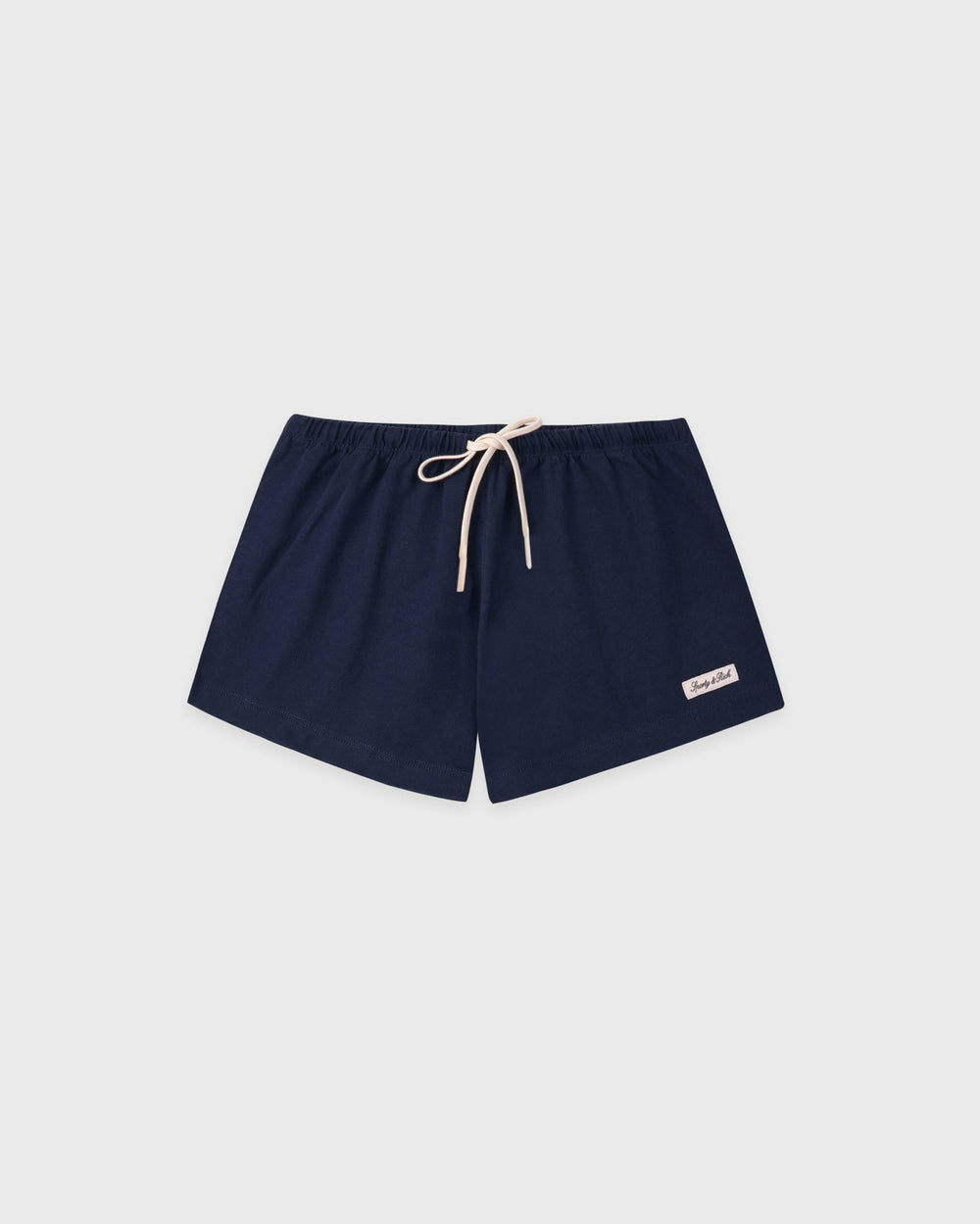 Signature Logo Lounge Short - Navy Sporty & Rich Sale