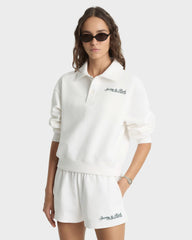 Syracuse Embroidered Disco Short - White Sporty & Rich Outlet