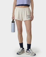 Varsity Crest Disco Short - Ecru/Navy Sporty & Rich Online