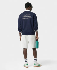 Serif Logo Gym Short - White/Forest Sporty & Rich Online