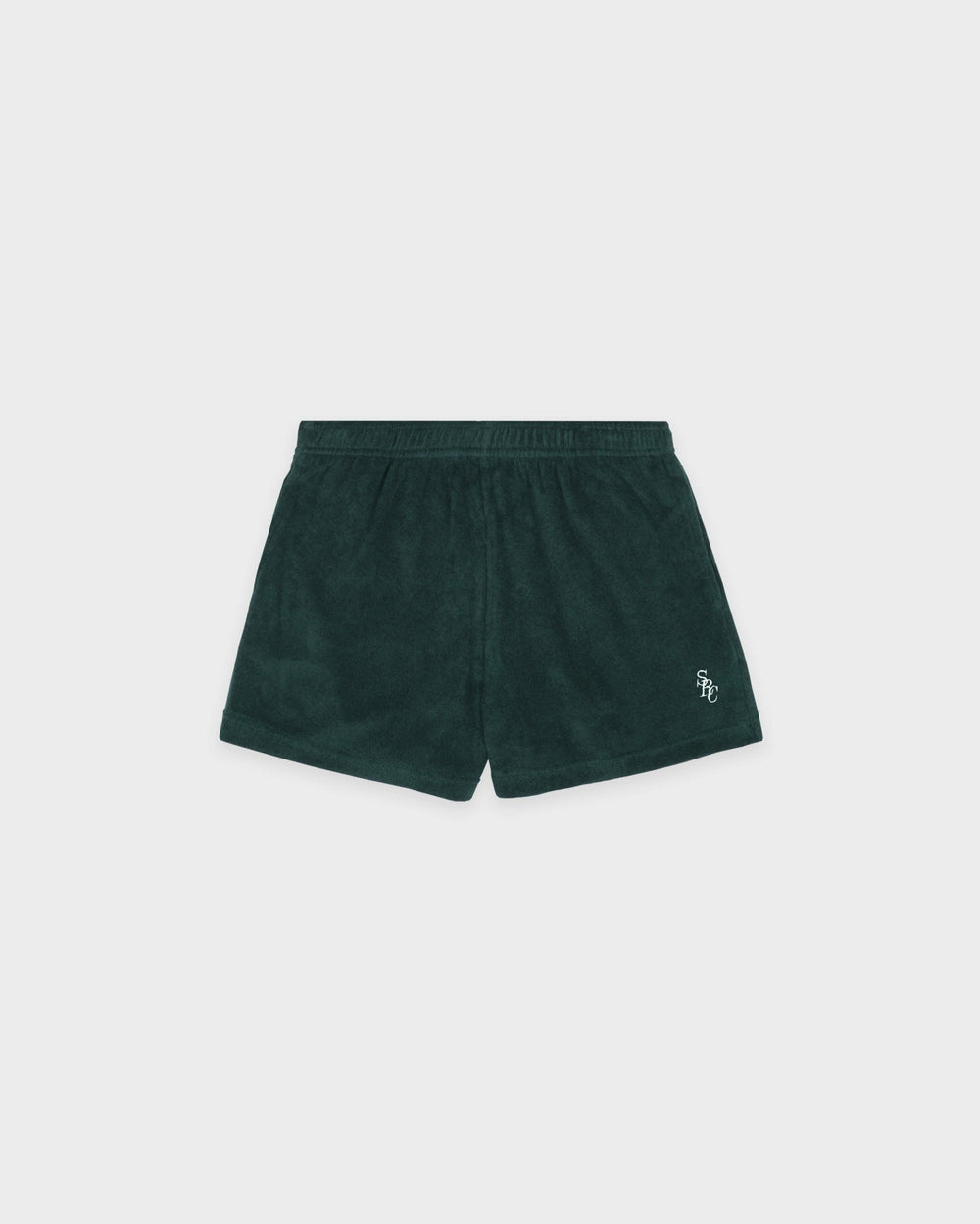SRC Terry Short - Forest/White Sporty & Rich Discount