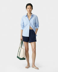 SRC Terry Short - Navy/White Sporty & Rich For Sale